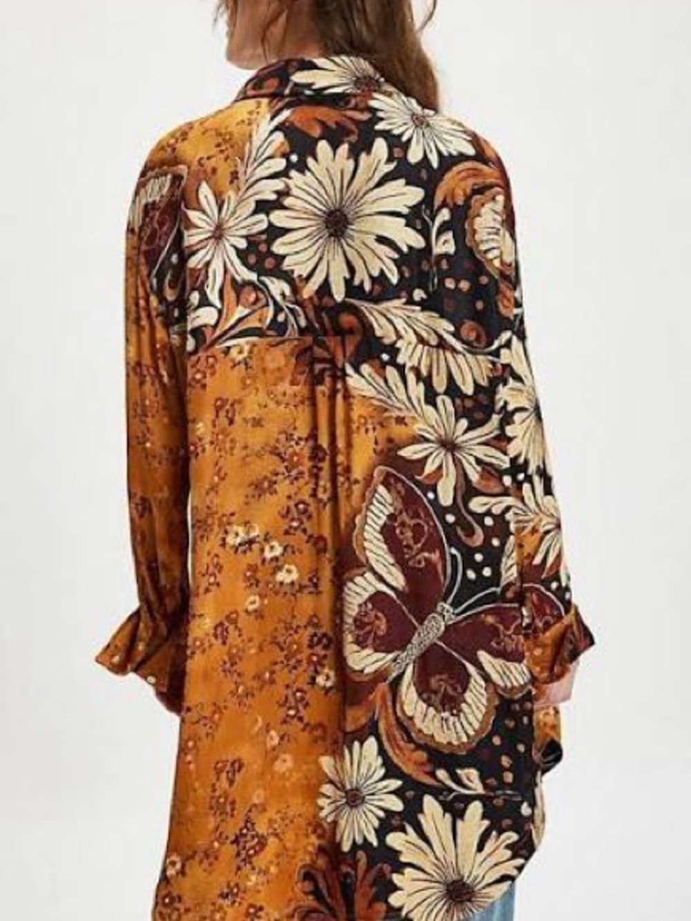 Free People Off The Vine Golden Butterfly Combo Size S NWT - Picture 2 of 8